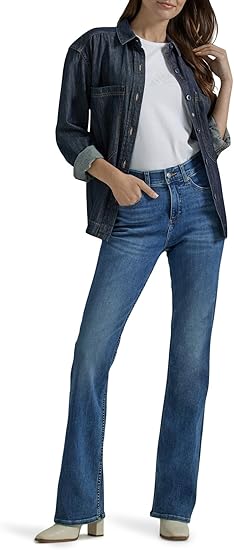 Y2k jeans baggy with soft, with Flex Motion Bootcut Jean